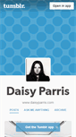 Mobile Screenshot of daisyparris.tumblr.com