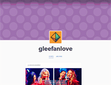 Tablet Screenshot of gleefanlove.tumblr.com