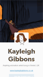 Mobile Screenshot of kayleighgibbons.tumblr.com