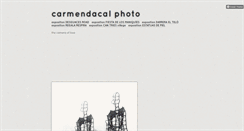 Desktop Screenshot of carmendacalphoto.tumblr.com