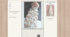 Desktop Screenshot of letthemeatweddingcake.tumblr.com
