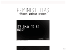 Tablet Screenshot of feminist-tips.tumblr.com