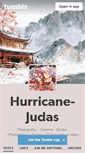 Mobile Screenshot of hurricane-judas.tumblr.com