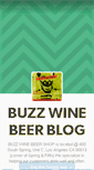 Mobile Screenshot of buzzwinebeerblog.tumblr.com