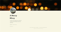 Desktop Screenshot of amessymissy.tumblr.com