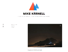Tablet Screenshot of mikekarnell.tumblr.com