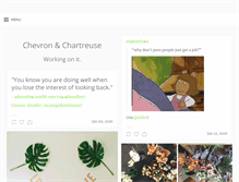 Tablet Screenshot of chevronandchartreuse.tumblr.com