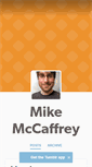Mobile Screenshot of mikemccaffrey.tumblr.com