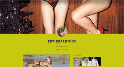 Desktop Screenshot of gregoryniss.tumblr.com