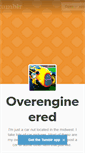 Mobile Screenshot of overengineered.tumblr.com