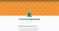 Desktop Screenshot of iconoclashpodcast.tumblr.com