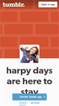 Mobile Screenshot of harpy-days.tumblr.com