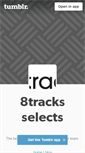 Mobile Screenshot of 8tracksselects.tumblr.com