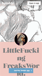 Mobile Screenshot of littlefuckingfreak.tumblr.com