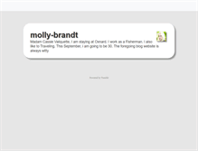 Tablet Screenshot of molly-brandt.tumblr.com