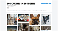 Desktop Screenshot of 50couchesin50nights.tumblr.com