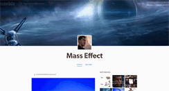 Desktop Screenshot of masseffectseries.tumblr.com