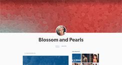 Desktop Screenshot of blossomandpearls.tumblr.com