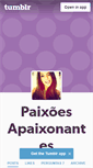 Mobile Screenshot of paixoesapaixonantes.tumblr.com