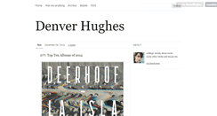 Desktop Screenshot of denverhughes.tumblr.com
