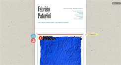 Desktop Screenshot of fabriziopaterlini.tumblr.com