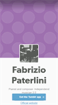 Mobile Screenshot of fabriziopaterlini.tumblr.com