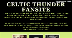 Desktop Screenshot of celticthunderfansite.tumblr.com