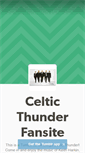 Mobile Screenshot of celticthunderfansite.tumblr.com