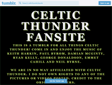 Tablet Screenshot of celticthunderfansite.tumblr.com