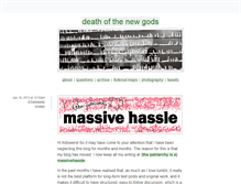 Tablet Screenshot of deathofthenewgods.tumblr.com