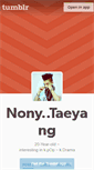 Mobile Screenshot of nonytaeyang.tumblr.com