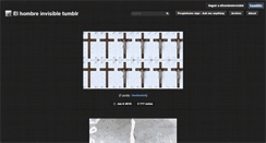 Desktop Screenshot of elhombreinvisible.tumblr.com