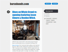 Tablet Screenshot of barsnbands.tumblr.com