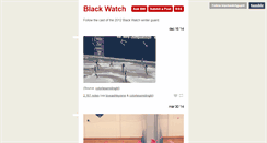 Desktop Screenshot of blackwatchguard.tumblr.com