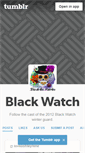 Mobile Screenshot of blackwatchguard.tumblr.com