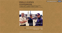 Desktop Screenshot of phillyjusticeconfessions.tumblr.com