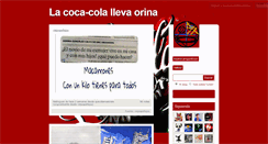 Desktop Screenshot of lacocacolallevaorina.tumblr.com