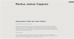 Desktop Screenshot of markus-james-cappren.tumblr.com