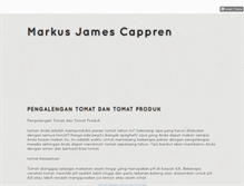 Tablet Screenshot of markus-james-cappren.tumblr.com