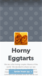 Mobile Screenshot of hornyeggtarts.tumblr.com