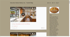 Desktop Screenshot of executivehomesrealtyinc.tumblr.com