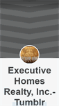 Mobile Screenshot of executivehomesrealtyinc.tumblr.com