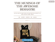 Tablet Screenshot of beshaybe.tumblr.com