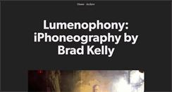 Desktop Screenshot of lumenophony.tumblr.com