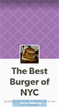 Mobile Screenshot of bestburgernyc.tumblr.com