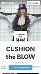 Mobile Screenshot of cushiontheblow.tumblr.com