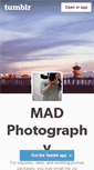 Mobile Screenshot of madphotography.tumblr.com