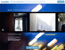 Tablet Screenshot of madphotography.tumblr.com