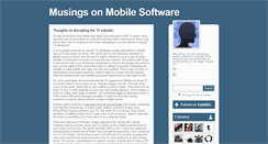 Desktop Screenshot of mobilesoftware.tumblr.com