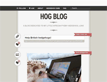 Tablet Screenshot of hedgehogwithablog.tumblr.com